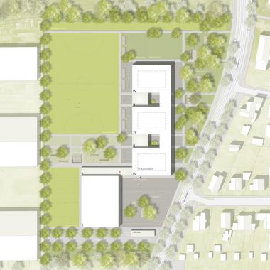 Sportgymnasium München - Neubau eines 4-zügigen Gymnasiums mit Eliteschule des Sports in München-Nord